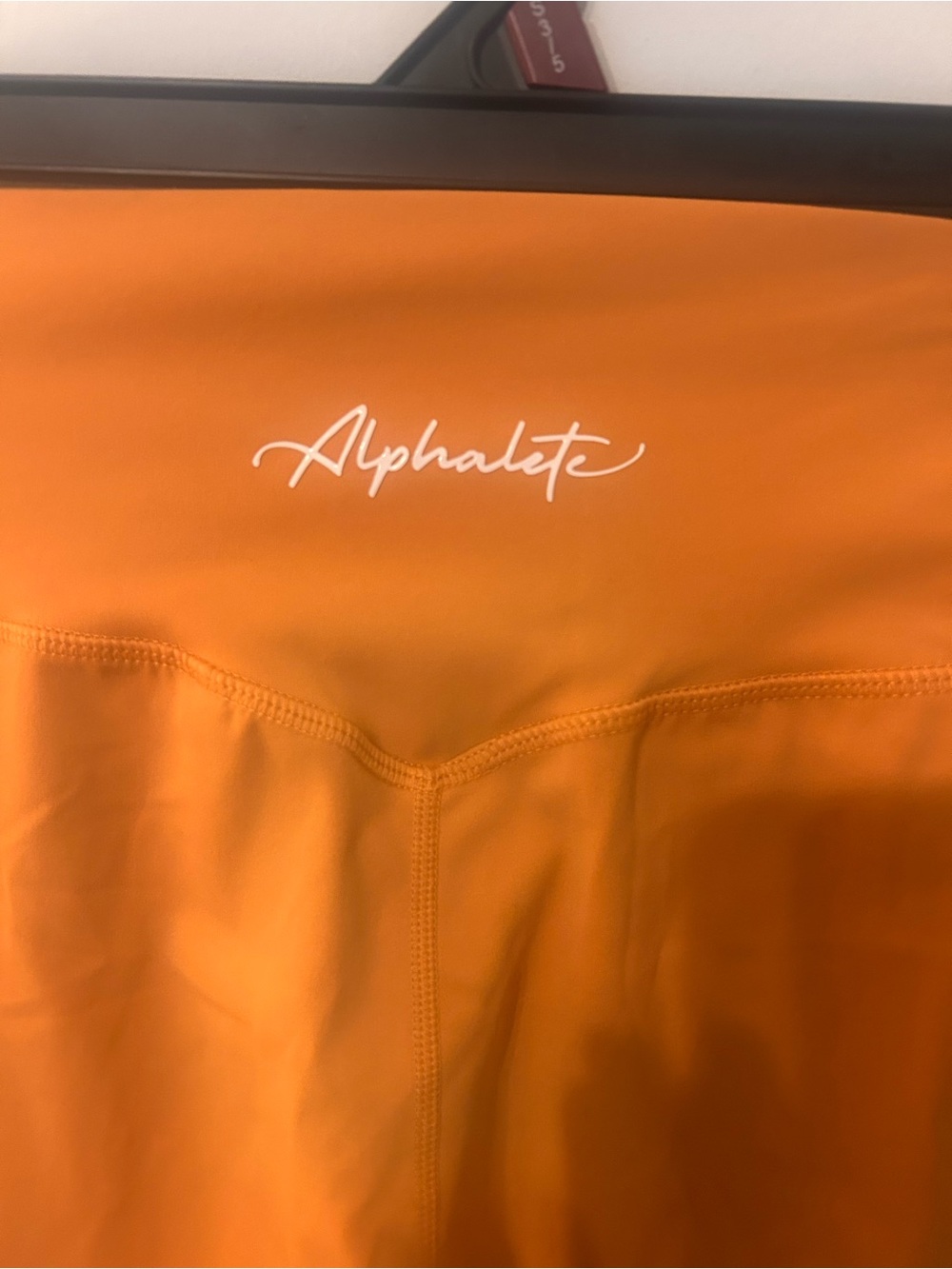 Alphalete Bright Orange Performance Leggings